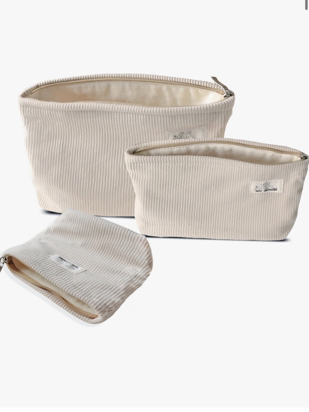 NWT Set of 3 Pouches / Makeup bags